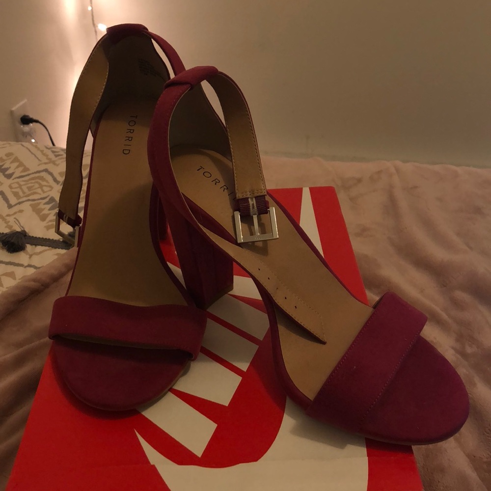 Torrid pink heels